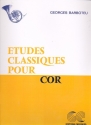 tudes classiques pour cor