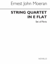 STRING QUARTET E FLAT MAJOR SET OF PARTS V E R L A G S K O P I E