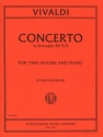 Concerto d Major RV513 for 2 violins and piano