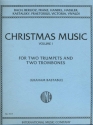 Chirstmas Music vol. for 2 trumpets, horn and 2 trombones score and parts