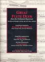 Great Flute Duos from the orchestral Repertoire Excerpts for principal, second and alto flute auditions