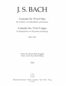 Concerto F-Dur Nr.6 BWV1057 fr Cembalo, 2 Blockflten und Streicher,   Viola