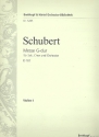 Messe G-Dur Nr.2 D167 fr Chor und Orchester Violine 1