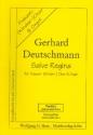 SALVE REGINA FUER FRAUEN- ODER KINDERCHOR UND ORGEL PARTITUR