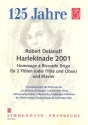 Harlekinade 2001 Hommage a Riccardo Drigo fr 2 Flten (Flte / Oboe) und Klavier