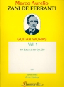 Guitar Works vol.1 - 44 exercices op.50 for Guitar Solo