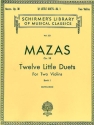 12 little Duets op.38 vol.1 (nos.1-6) for 2 violins 2 parts