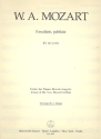 Exsultate jubilate KV165 fr Sopran und Orchester Cello/Ba