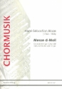 Messe d-Moll fr Soli, gem Chor (SSB) und Klavier (Orgel) Partitur