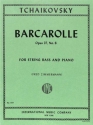 Barcarole op.37,6 for string bass and piano