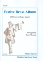 Festive Brass Album 20 pieces for 2 trumpets and horn (trombone) score