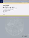 Missa sancta Es-Dur Nr.1 fr Soli, Chor und Orchester Partitur