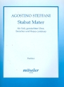 Stabat mater fr Soli, Chor, Streicher und Bc Partitur