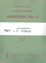 Sinfonie Es-Dur Nr.11 Hob.I:11 fr Orchester, Stimmenset (Harmonie und 4-3-2-2-1)