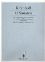 12 Sonaten Band 1 (Nr.1-6) fr Violine und Bc