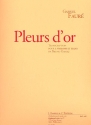 PLEURS D'OR OP.72 POUR 2 VIOLONS ET PIANO,  PARTITION ET PARTIES