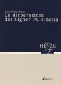 Le disperazioni del Signor Pulcinella fr Orchester Studienpartitur