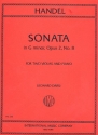 Sonate g-Moll op.2,8 fr 2 Violen und Klavier