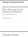 The Arrival of the Queen of Sheba for brass ensemble score and parts