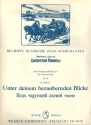 Unter deinem bezaubernden Blicke fr Gesang und Klavier (dt/ru)