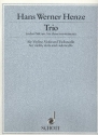 Trio fr Violine, Viola und Violoncello Partitur und Stimmen