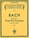 15 THREE-PART INVENTIONS FOR PIANO BUSONI, FERRUCCIO, ED