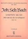 Was Gott tut das ist wohlgetan Kantate Nr.100 BWV100 Violine 2