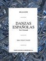 Danzas espagnolas no.2 para violin y piano oriental