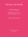 2 Songs fr Sopran, Horn und Klavier