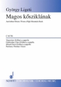 Magos ksziklnak fr gemischten Chor (SABar) Chorpartitur