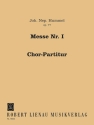 Messe B-Dur Op.77 Fr Chor und Orchester Chorpartitur