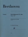 Streichquartett Es-Dur op.127  Stimmen