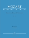 Vesperae solennes de confessore KV339 fr Soli, gem Chor und Orchester Klavierauszug