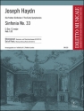 SINFONIE C-DUR NR.33 FUER ORCHESTER,  STIMMEN DIE FRUEHEN SINFONIEN