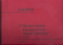 No hay caminos hay che caminar Andrej Tarkowskij per orchestra (7 cori),   partitura