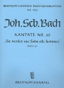 Sie werden aus Saba alle kommen Kantate Nr.65 BWV65 Partitur