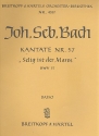 Selig ist der Mann Kantate Nr.57 BWV57 Violoncello / Kontrabass