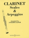 Scales and Arpeggios fr Klarinette