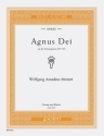 Agnus Dei KV 317 fr mittlere / tiefe Singstimme und Klavier