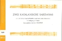 2 katalanische Sardanas ein- und mehrstimmig fr Blockflten oder andere Melodieinstrumente