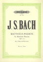 Matthus-Passion BWV244 fr Soli, Chor und Orchester Partitur (dt)