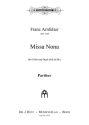 Missa nona fr gem Chor und Orgel (Soli ad lib) Partitur