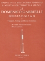 Sonata Nr. XI/5 fr Trompete, Streichorchester und Bc fr Trompete und Klavier