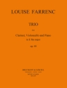 Trio op.44 fr Klarinette, Violoncello und Klavier Partitur und Stimmen