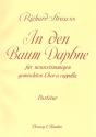 Daphne op. 82 fr gemischter Chor (9 Stimmen) a cappella Chorpartitur