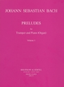 Preludes Vol.1 for trumpet and piano (organ)