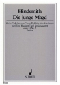 Die junge Magd op. 23/2 fr Alt-Stimme mit Flte, Klarinette und Streichquartett Partitur