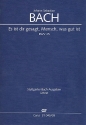 Es ist dir gesagt, Mensch, was gut ist Kantate Nr.45 BWV45 Klavierauszug (dt/en)