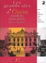 LES GRANDS AIRS D'OPERA VOL.2 POUR PIANO HEUMANN, HANS-GUENTHER,  ARR.