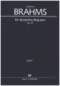 Ein deutsches Requiem op.45 fr Soli, gem Chor und Orchester Klavierauszug